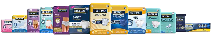 Veja toda linha Bigfral Linha completa Bigfral