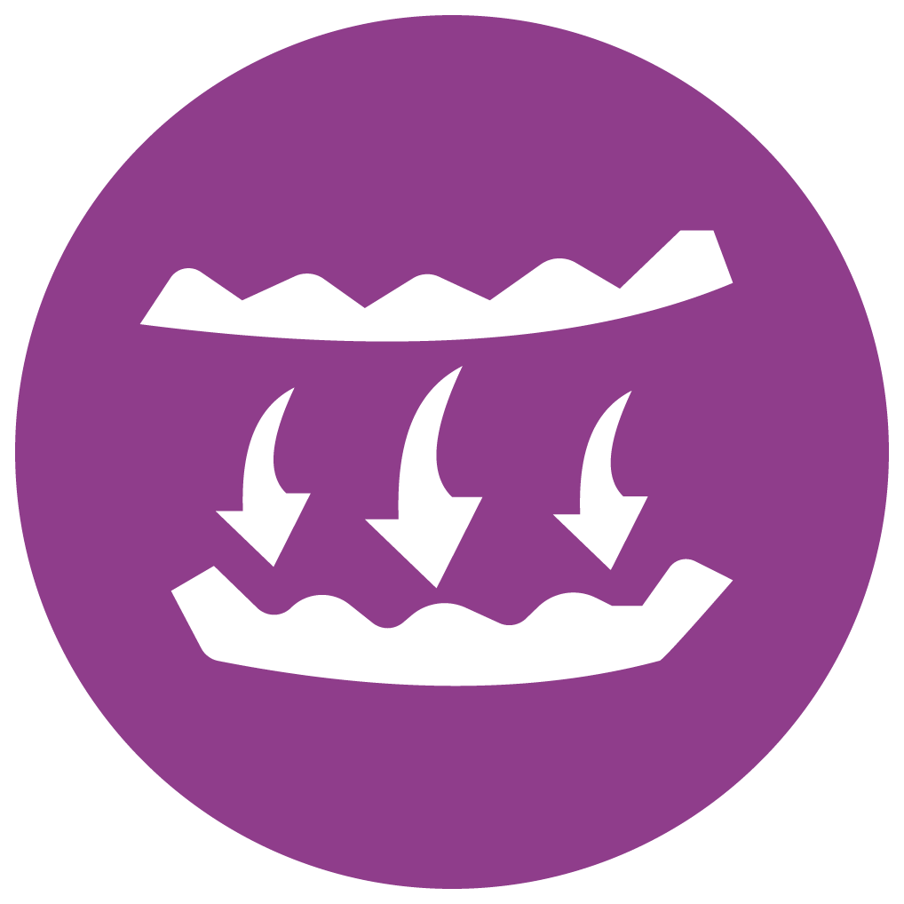 Barreiras Protetora Antivazamentos Ícone da característica Barreira Protetora Antivazamento Bigfral roupa íntima Moviment