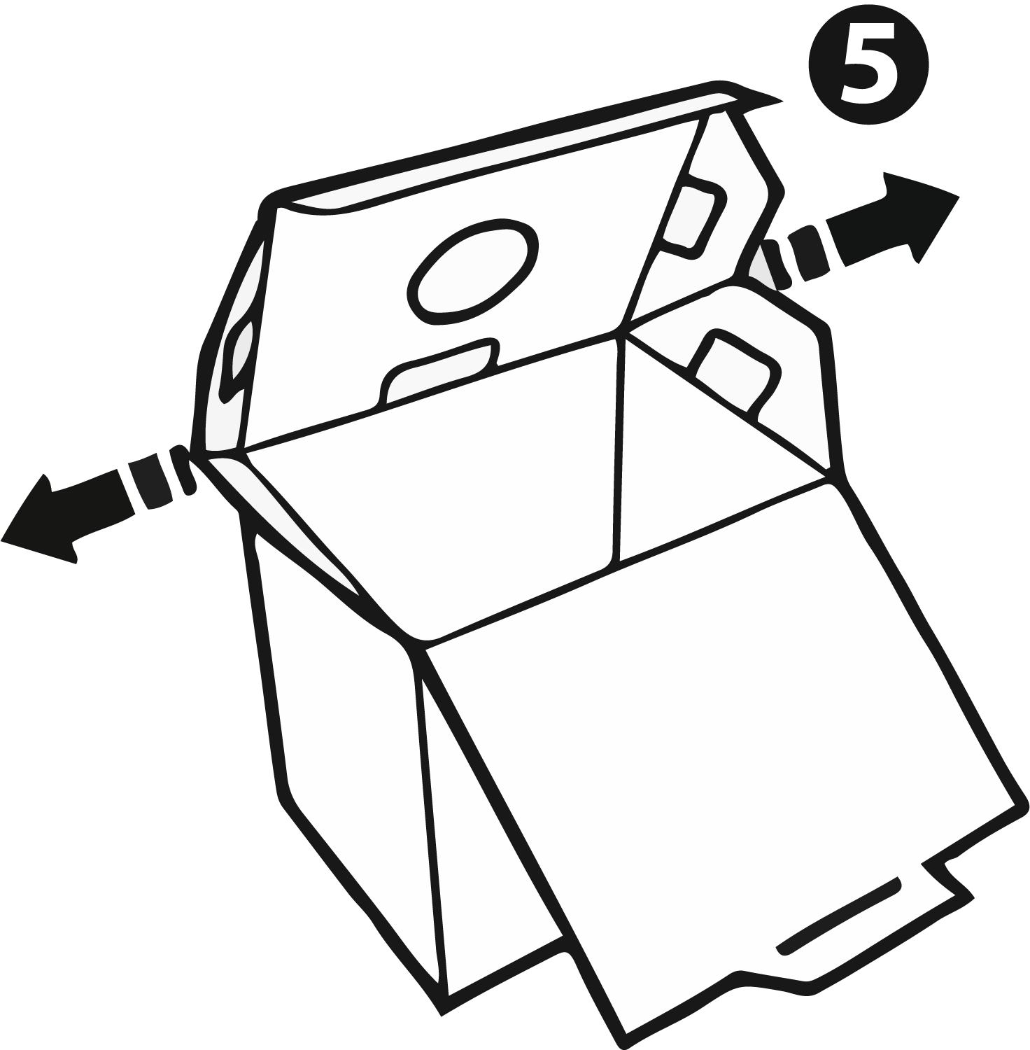 Passo 5 Ícone de como montar o coletor Descarpack